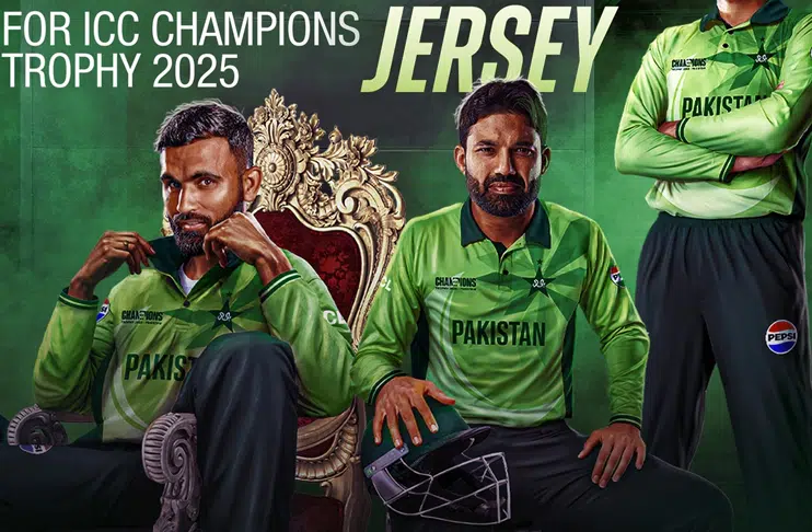WATCH: Pakistan's jersey for ICC Champions Trophy 2025 revealed