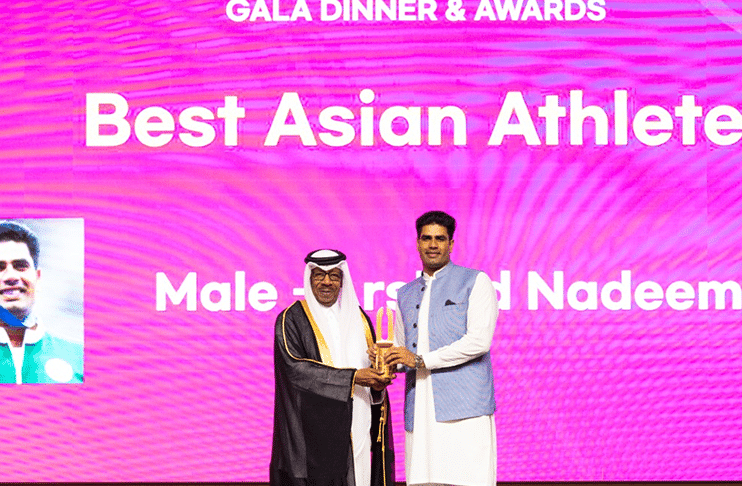 Pakistan's Arshad Nadeem honored with Asian Athlete of the year award