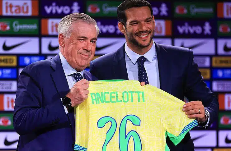 Carlo Ancelotti pledges to make struggling Brazil 'champions again'