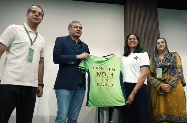 PCB chairman lauds Sadia Iqbal on topping ICC T20I bowling rankings