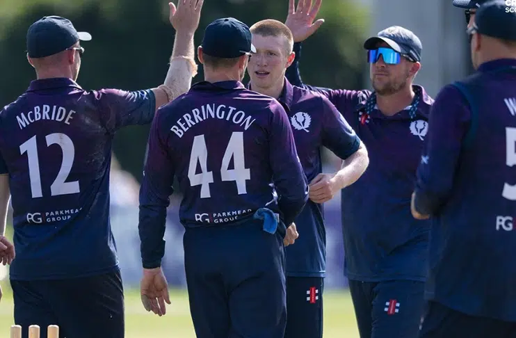 Scotland triumph over Nepal to seize top spot in tri-series
