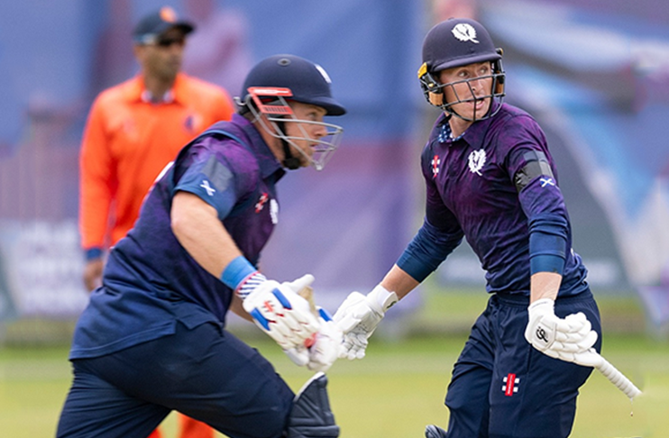 Michael Levitt stars as Netherlands defeat Scotland in Tri-Series clash