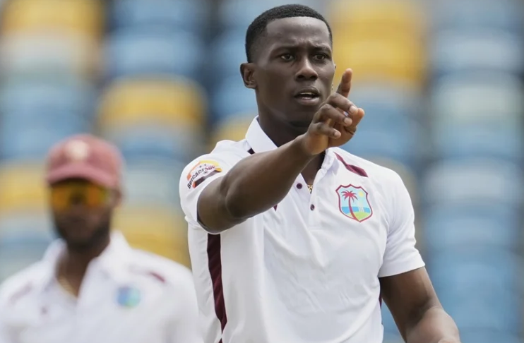 Shamar Joseph responds to 'You're not Curtly' jab with fiery spell against Australia