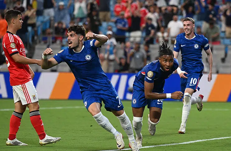 Chelsea down Benfica to reach Club World Cup quarters after weather chaos