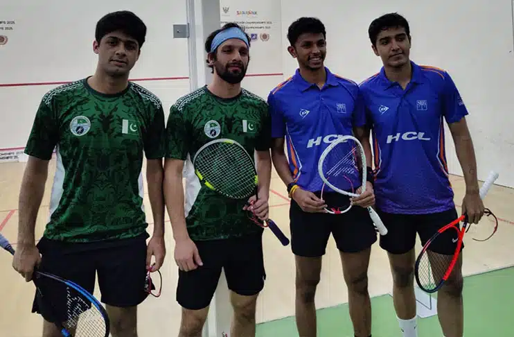 Noor Zaman, Nasir Iqbal bag silver at Asian Doubles Squash Championship 2025