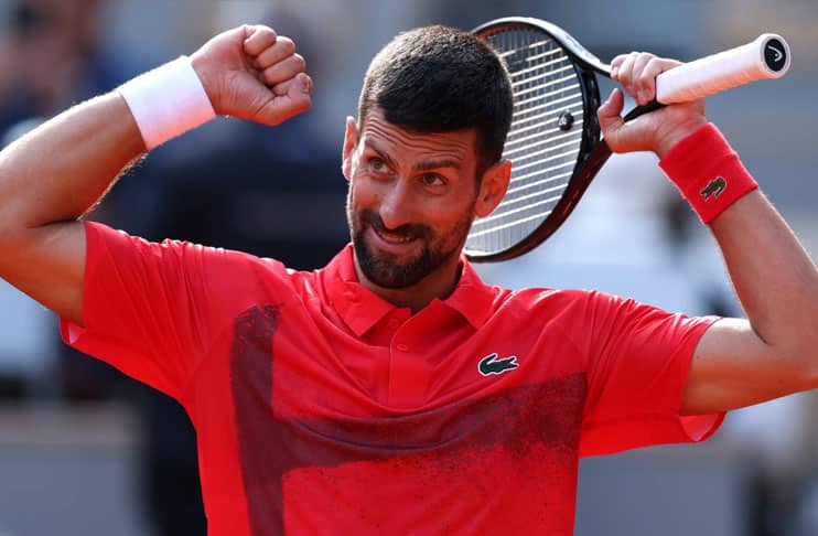 Novak Djokovic cruises into record 19th French Open quarter-final
