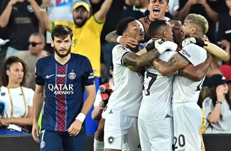 PSG stunned by Botafogo in Club World Cup upset