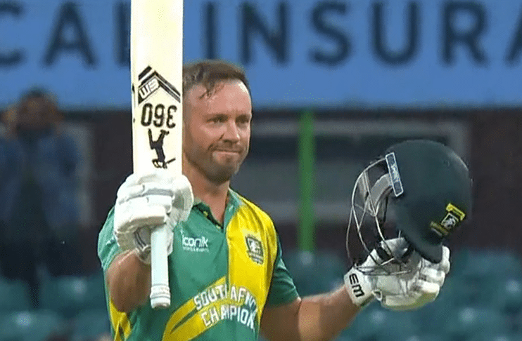 WCL 2025: AB de Villiers' sublime century helps South Africa thrash England