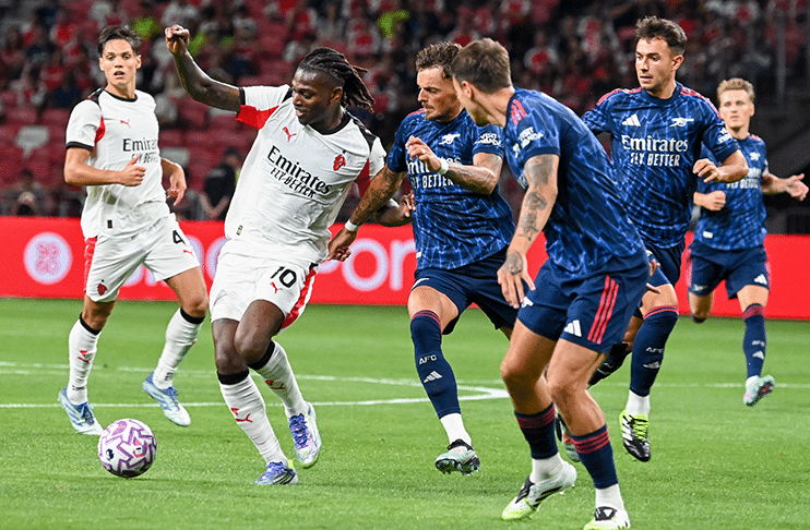 Arsenal off to winning pre-season start in Singapore