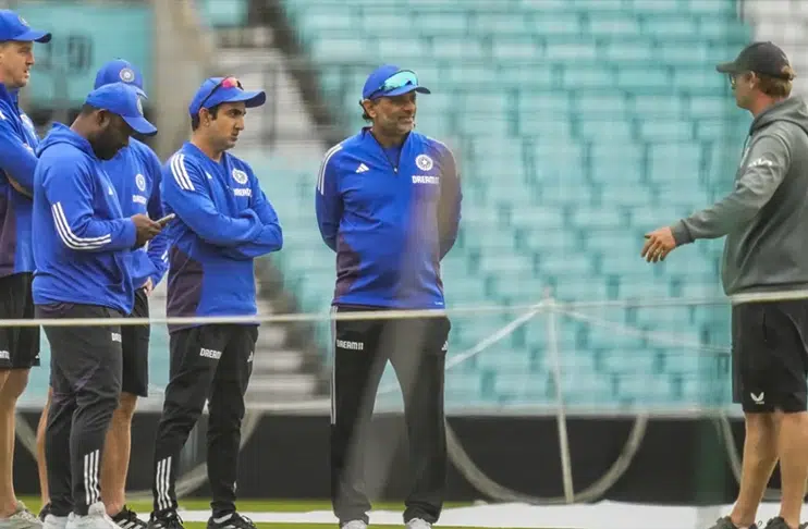 WATCH: Gautam Gambhir involved in verbal spat with Oval pitch curator
