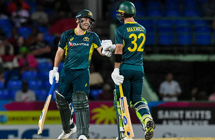 Maxwell, Green star as Australia take 4-0 lead over West Indies in T20I series