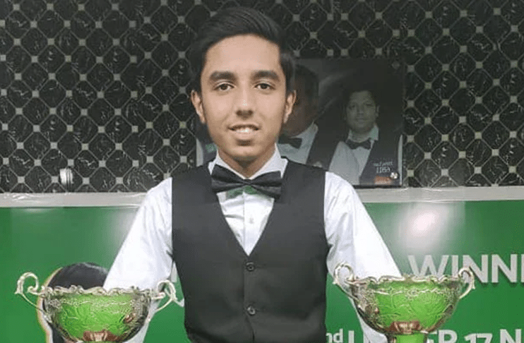 Hasnain Akhtar storms into knockout stages of IBSF U-17 Snooker championship