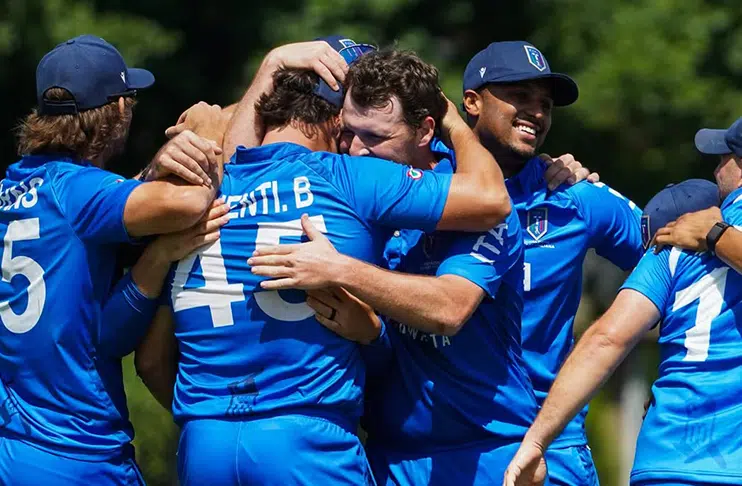 Italy creates history, qualifies for ICC Men's T20 World Cup for first time