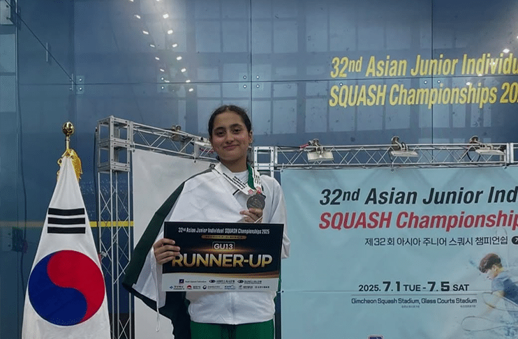 Mahnoor Ali Bags Silver at Asian Junior Squash Championship