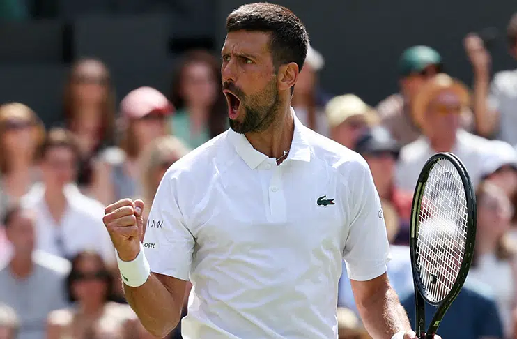 Record-chasing Novak Djokovic crushes Evans to reach Wimbledon third round