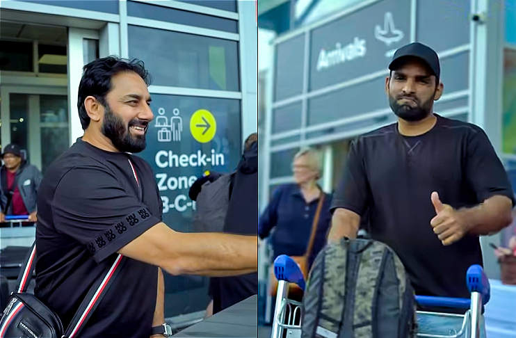 WATCH: Pakistan Champions squad arrives in England for WCL 2025