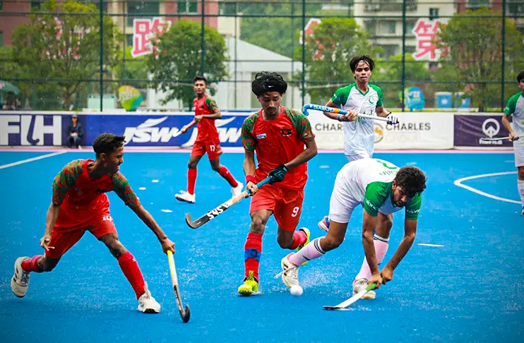 Pakistan crush Bangladesh to continue unbeaten run in U-18 Hockey Asia Cup