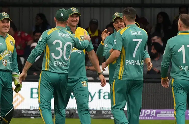 WCL 2025: South Africa win toss, bowl first against Pakistan