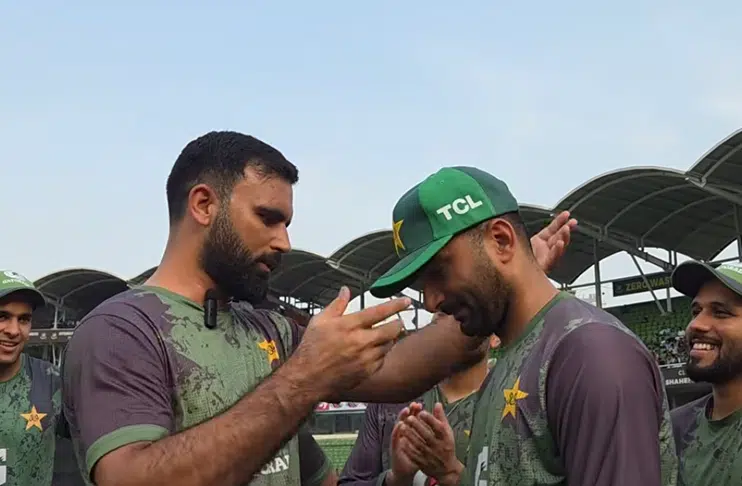 WATCH: Salman Mirza makes his debut for Pakistan in first T20I against Bangladesh