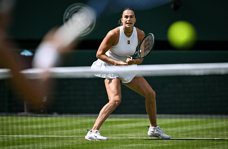 Aryna Sabalenka overcomes Bouzkova challenge to reach Wimbledon third round