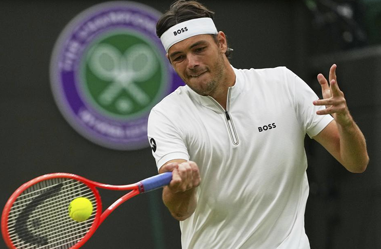 Fritz into Wimbledon quarter-finals after Thompson retires