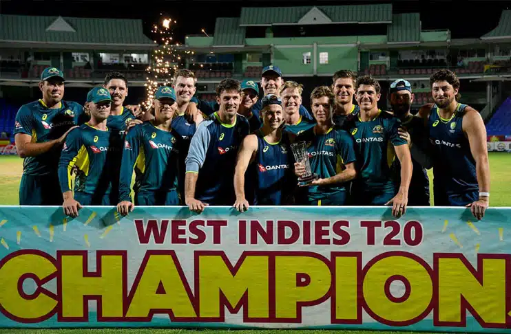 Ben Dwarshuis helps Australia sweep West Indies in T20I series