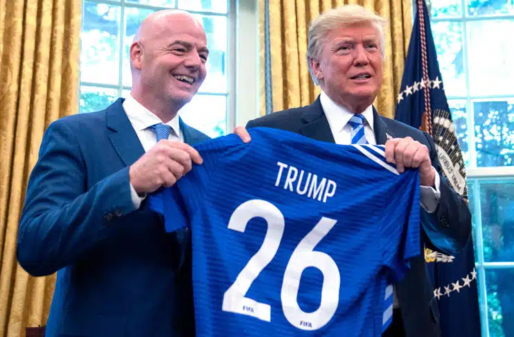 FIFA opens office inside New York's Trump Tower ahead of World Cup 2026