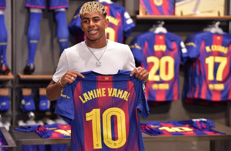 Lamine Yamal to wear Lionel Messi's iconic number 10 jersey at Barcelona