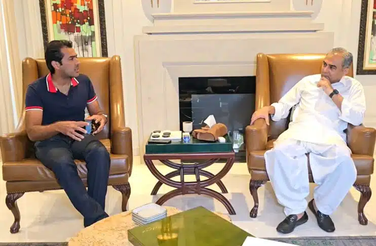 PCB chairman Mohsin Naqvi vows support for tennis in meeting with Aisam-ul-Haq