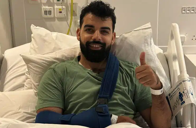 Shadab Khan undergoes successful shoulder surgery in UK