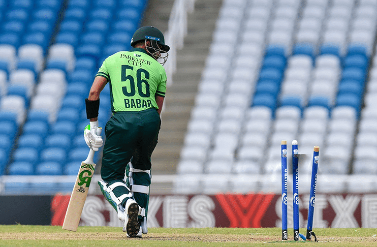 WATCH: Babar Azam falls for duck against West Indies in second ODI