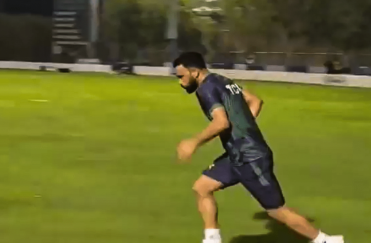 WATCH: Fakhar Zaman trains with Pakistan squad ahead of Tri-Series