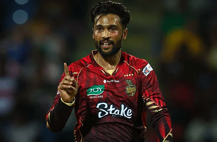 Mohammad Amir reaches 400 T20 wickets milestone in CPL 2025