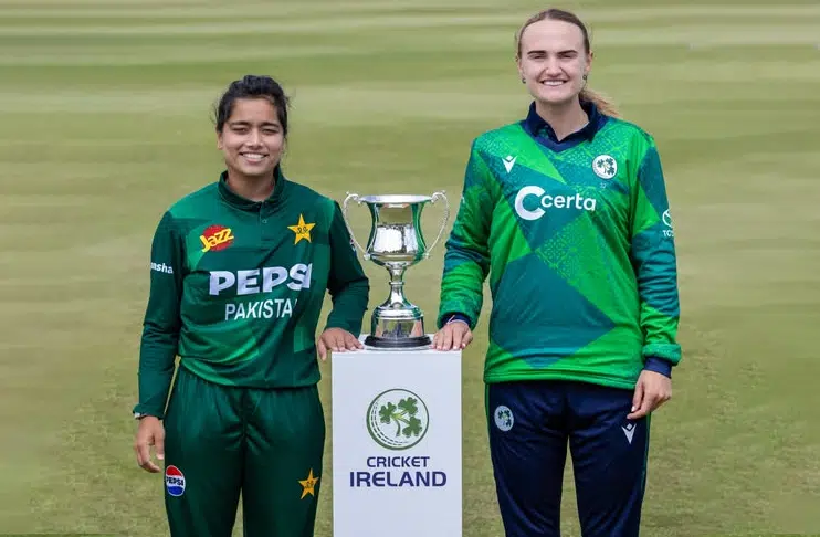 Trophy unveiled for Pakistan-Ireland T20I series