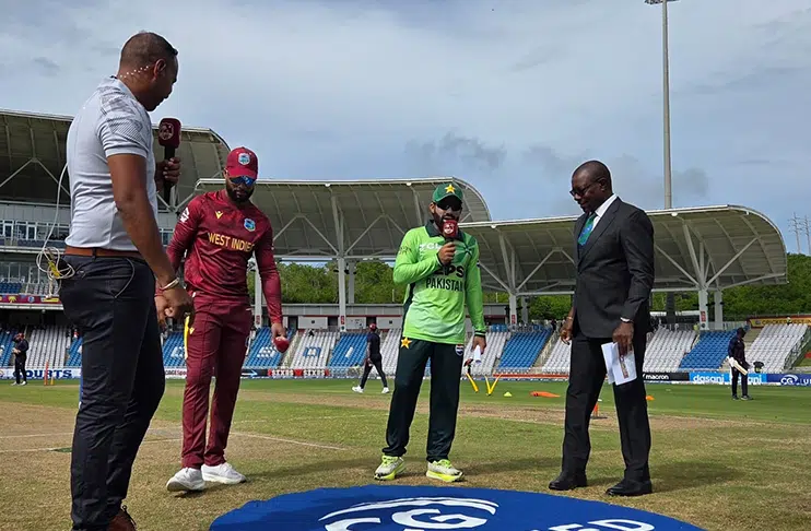 West Indies win toss, bowl first against Pakistan in second ODI