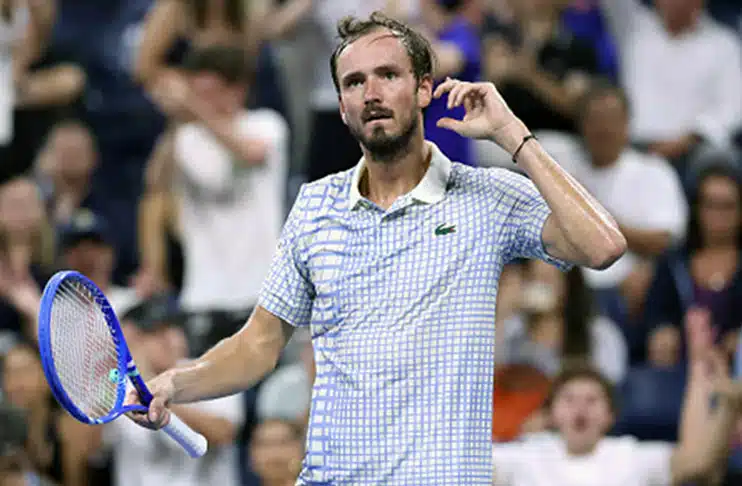 Daniil Medvedev fined after meltdown in US Open first-round loss