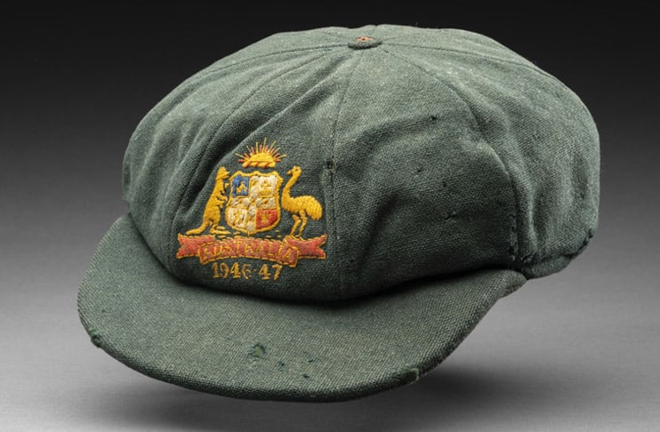 Don Bradman’s historic baggy green bought for $438,500