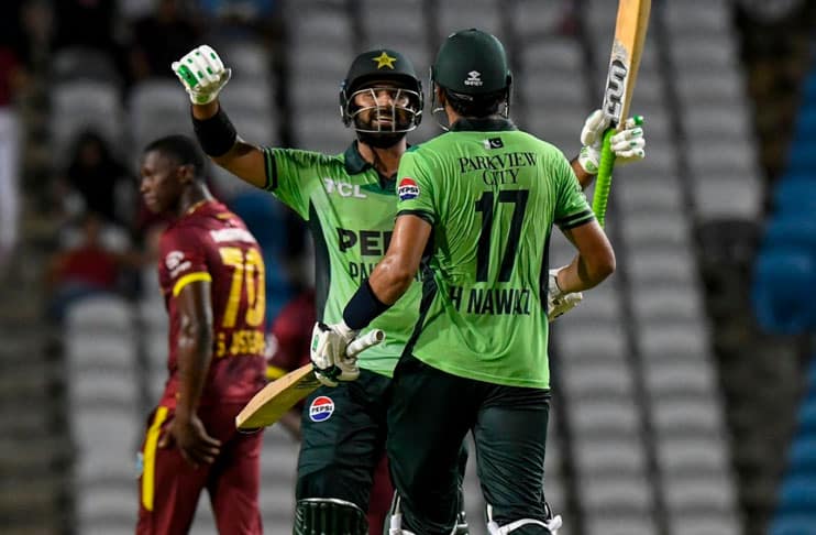 Debutant Hasan Nawaz sparks Pakistan to victory over West Indies