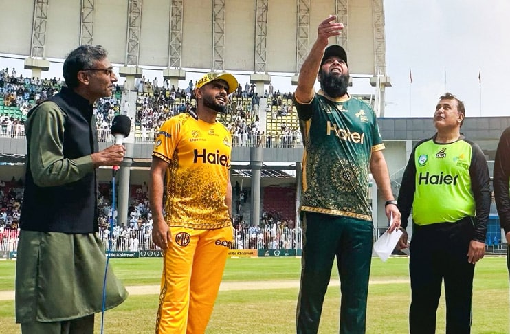 Legends XI win toss, elect to field first in Peshawar Zalmi flood relief exhibition match