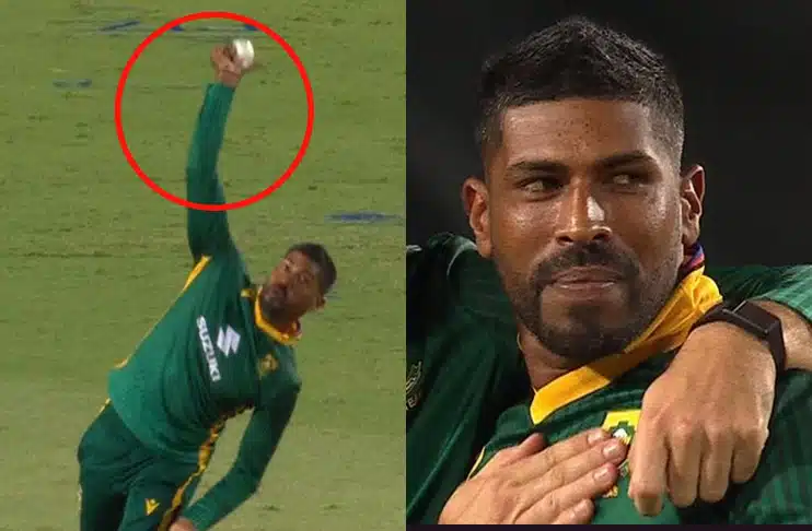 South Africa spinner Subrayen cited for suspect bowling action
