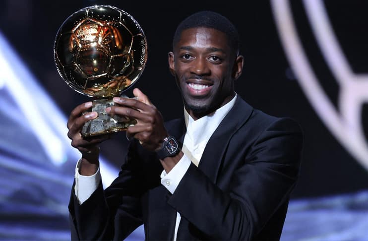 PSG star Ousmane Dembele wins 2025 men's Ballon d'Or