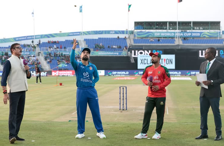 Asia Cup 2025: Bangladesh win toss, bat first against Afghanistan