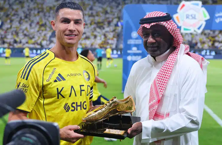 Cristiano Ronaldo wins second Golden Boot in Saudi Arabia