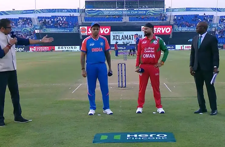Asia Cup 2025: India win toss, bat first against Oman