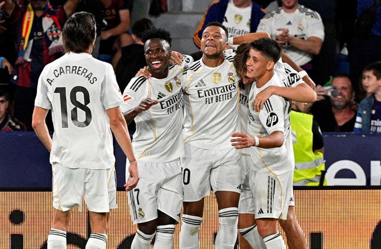 Mbappe hits brace as Real Madrid thrash Levante in La Liga