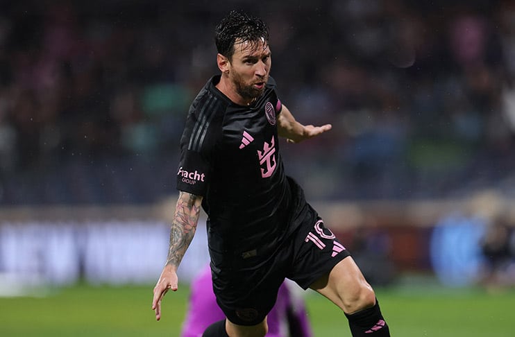 Messi scores two as Inter Miami thump New York City FC in MLS