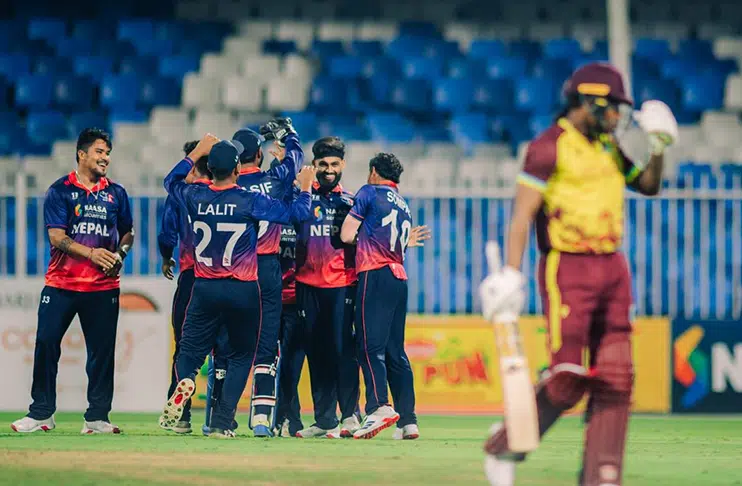 Nepal thrash West Indies to seal historic series win