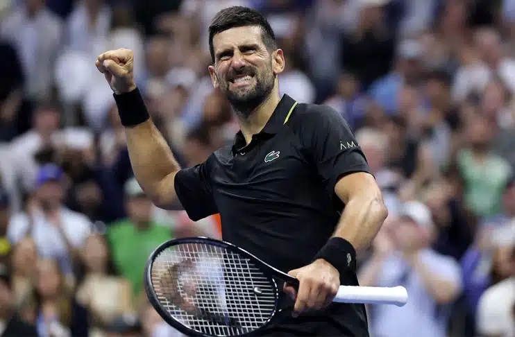Novak Djokovic sets up US Open semi-final against Carlos Alcaraz