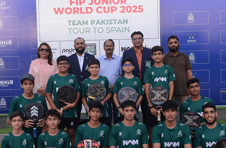 Pakistan padel team to feature in FIP Jr World Cup