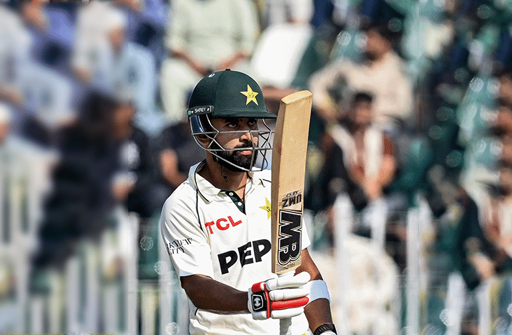Shafique credits 'luck' after laboured 57 against South Africa